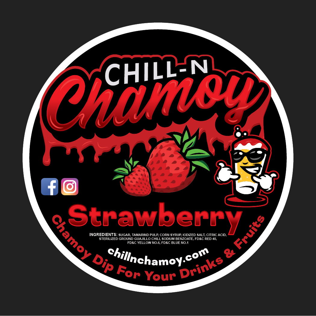 Strawberry Chamoy Rim Dip