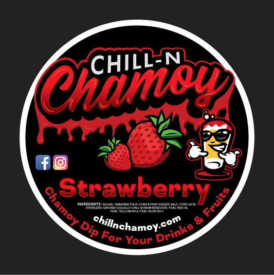 Strawberry Chamoy Rim Dip