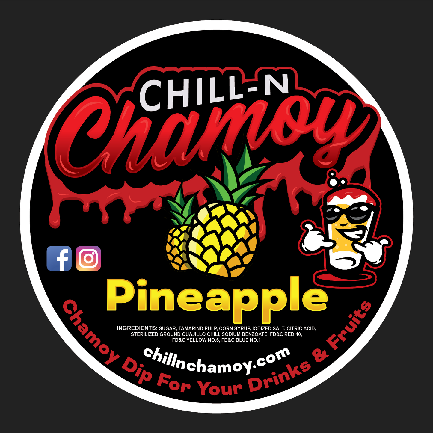 Pineapple Chamoy Rim Dip